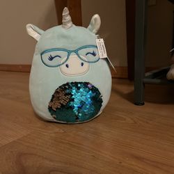 blue unicorn plush
