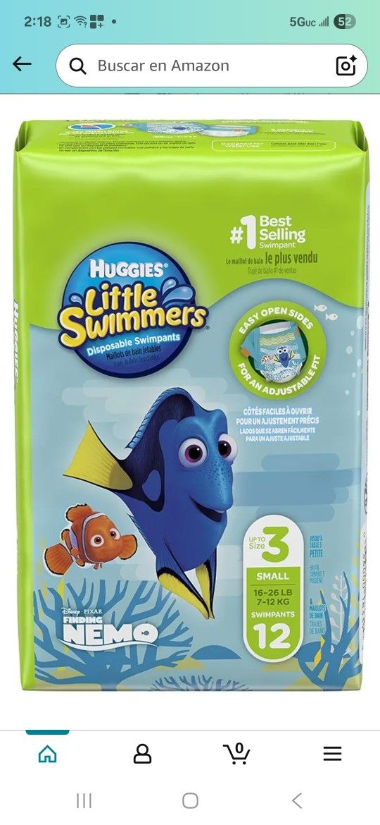 Huggies Litte Swimmers Pañales de Natación Desechables