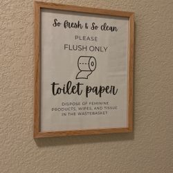 Airbnb Signs Already Printed And Frame 