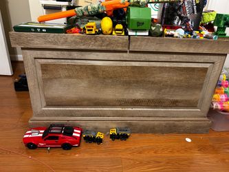 Wood Coffee Table with Storage