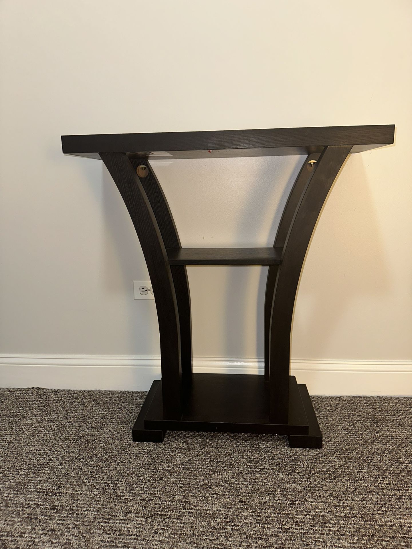 ✨ Espresso Wood Entryway Stand/Console – Timeless, Sturdy & Beautiful ✨