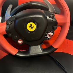 Xbox Ferrari Driving Wheel 