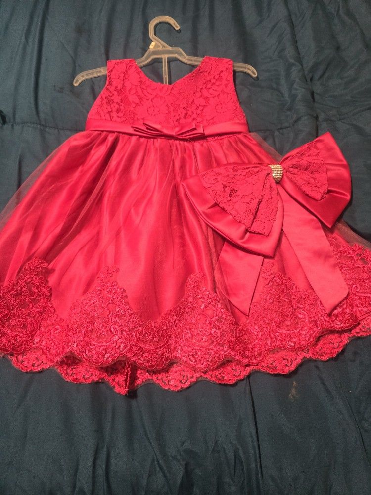 Fushia Dress Size 3t Party Dress