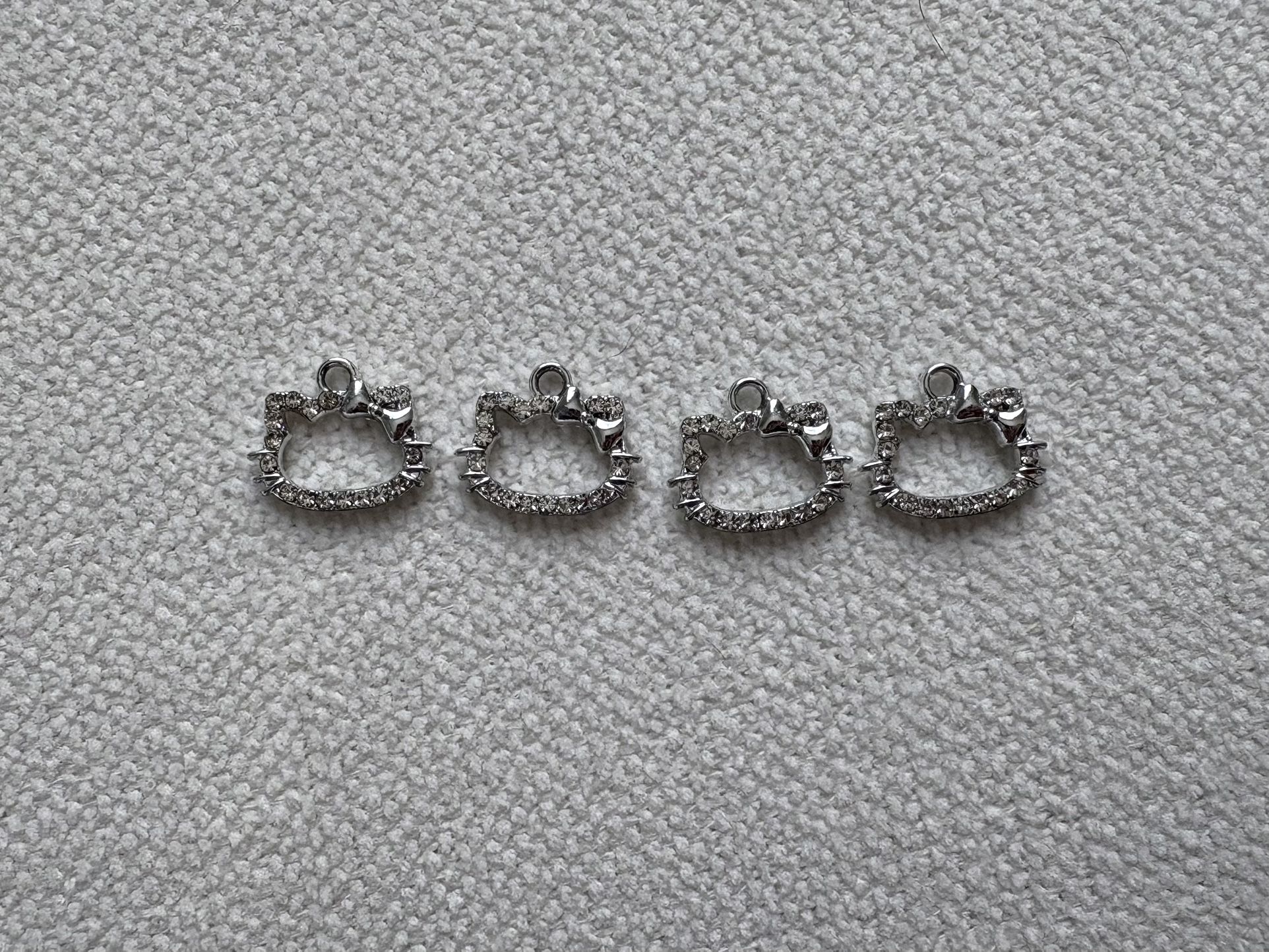 Hello Kitty Silver Charms 