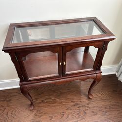 CURIO Cabinet With Coordinating Mirror