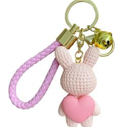 Fashion Rabbit Love Key Chain