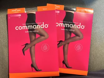 Stockings - Medium Size - Black & Light Nude