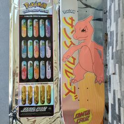 POKÉMON X SANTA CRUZ OFFICIAL COLLABORATION SKATEBOARD DECK