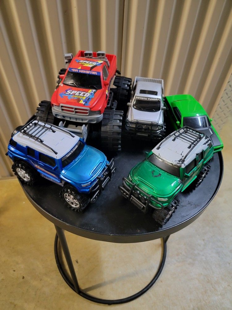 Plastic Toy Trucks