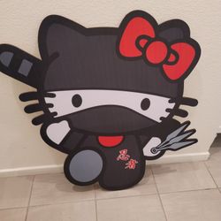 Ninja Hello Kitty Decor