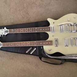 Gretsch Doubleneck Guitar + Extras BEST PRICE! $400