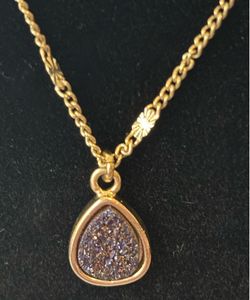 Luna Norte Druzy Quartz Necklace