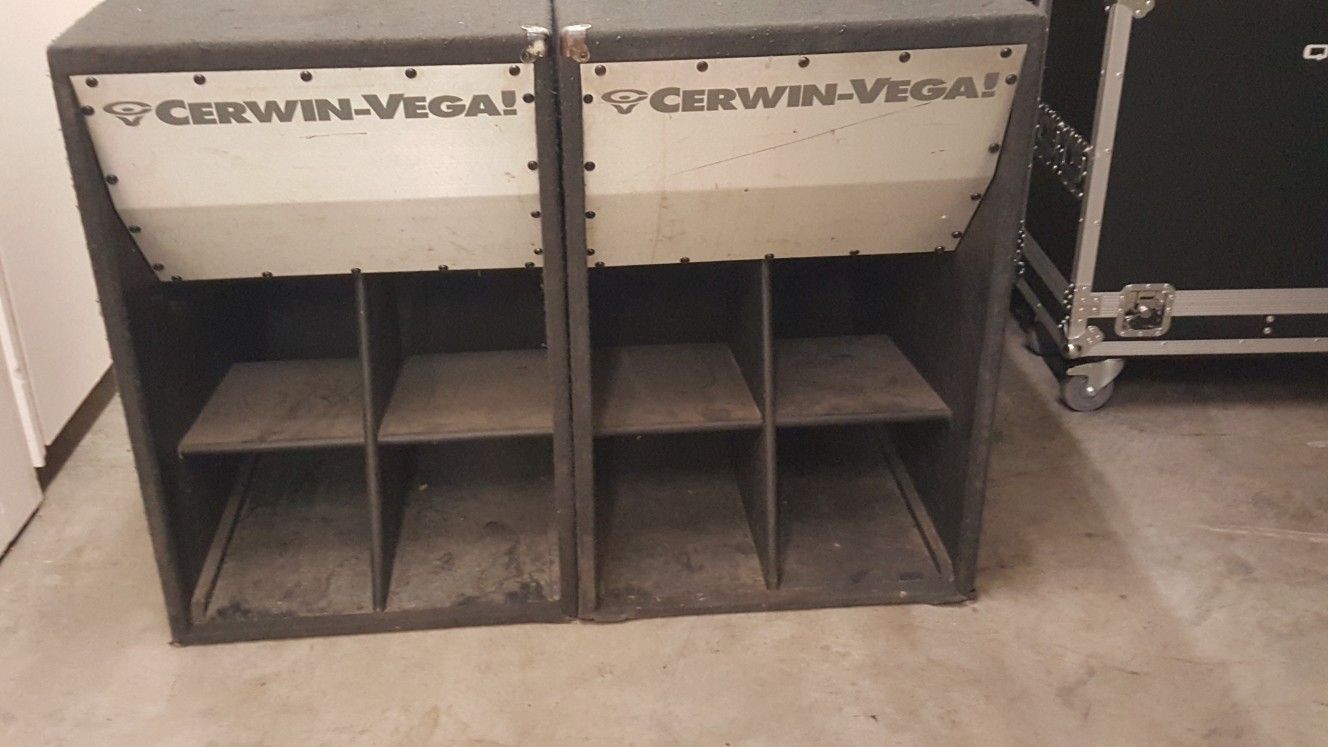 LAST - Two (2) Used Cerwin Vega SL 36B, 18" Earthquake Subwoofers