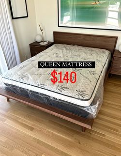 New Queen mattress only $140