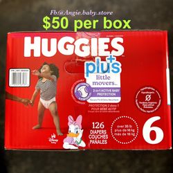 Huggies Little Movers Size 6 Plus