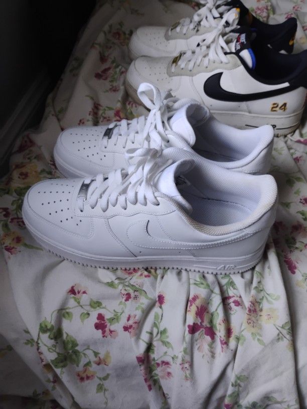White Air Force Ones