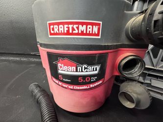 Craftsman 5 gallon shop vacuum