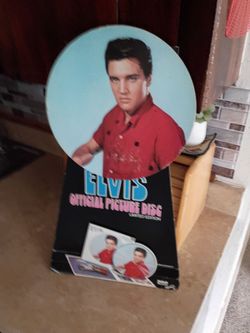 Authentic Elvis Presley counter top display