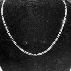 925 SS 18” Italy P.LUX Curb Link Lobster