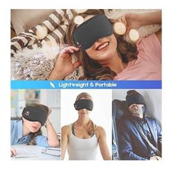 Sleep Headphones Bluetooth Sleep Mask, Noise Cancelling Musical Sleep Mask, Bluetooth Sleeping Eye Mask, Wireless Sleep Earbuds, Bedphones