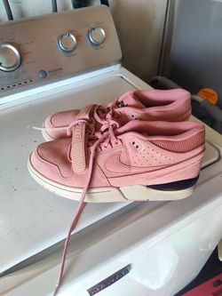 Pink Nike force shoes new