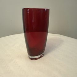 Vase - Ruby Red-Reduced