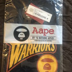 Mitchell&ness Size Large Warriors A Bathing Aape 
