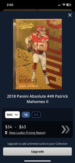 Patrick Mahomes Shiny
