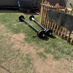 Ejes De 6 Virlos Con Breckas 6000 Lb.