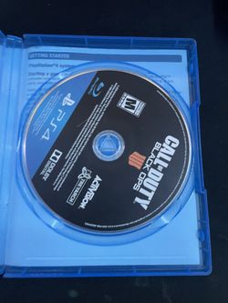 PS4 Cd Game Call Of Duty Black Ops