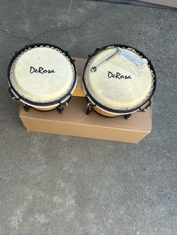 DeRosa Bongo Drums Set