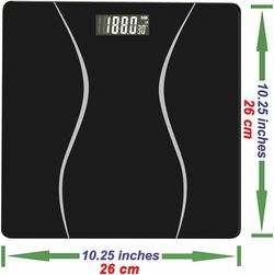 Scale for Body Weight, Digital Bathroom Scale