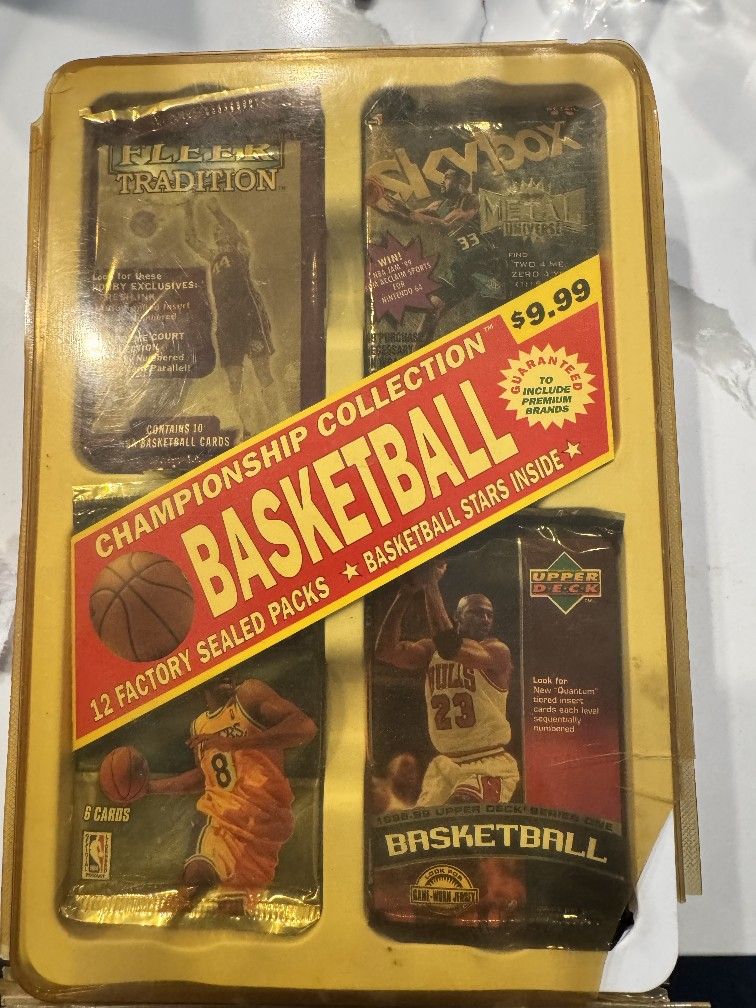 Classic Nintendo Basket Ball Card Giveaway Vintage packs