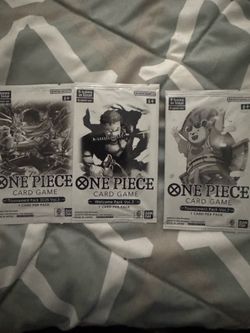 One piece tournament pack and welcome pack