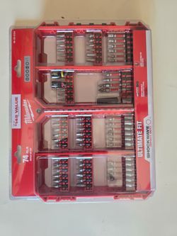 Milwaukee 74pcs Screw Driver Bit Set