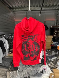 SDL Red Graphic Hoodie - throw offers&read below