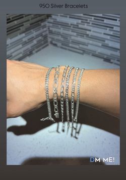 New 950 Silver Bracelet