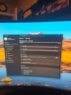 MSI Gaming PC with Curved monitor