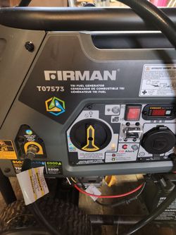 Firman T07573 Tri Fuel Generator