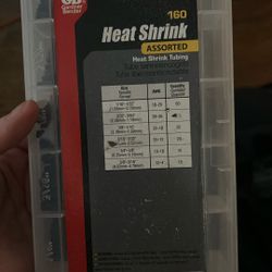 Assorted heat shrink tubing