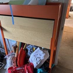 Folding Secretary Desk