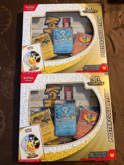 Pokémon 30th Celebration Poster Collection Box
