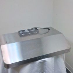 Refurbished Awoco RH-R06-30 30”W Under Cabinet 6” High Stainless Steel Range Hood