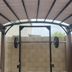 FULL SQUAT RACK (WITH WEIGHTS)