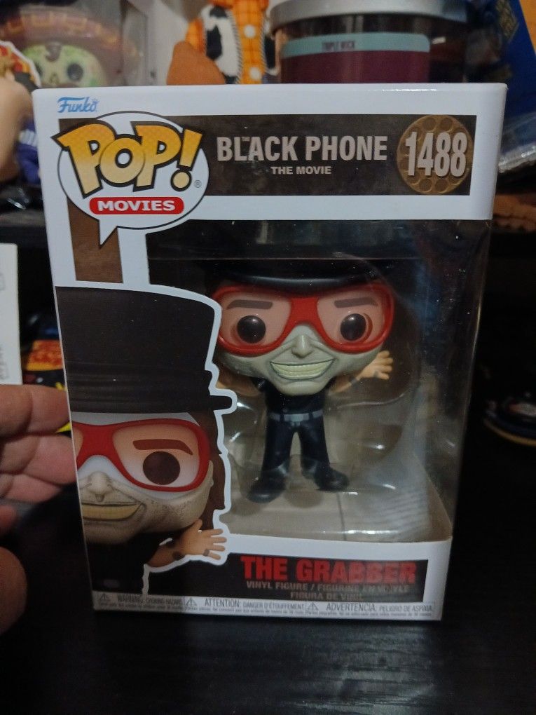 Brand New Black Phone The Movie The Grabber #1488 Funko Pop
