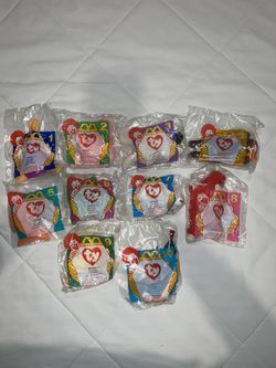 Teenie Weenie Beanie Babies. 1996 Set 