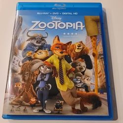 $5 DISNEY BLU RAY , ZOOTOPIA. BLU RAY / DVD COMBO ONLY NO DIGITAL $5 OR TRADE FOR A MOVIE I DO NOT ALREADY OWN. 