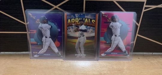 Seattle Mariners MLB-Ryan Bliss Number Rookie Cards
