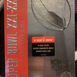 NFL Collectors Set Super Bowl XXI - XXX DVD