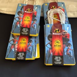 Incredibles 2 Treat Bags
